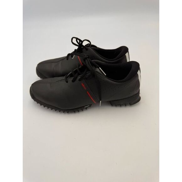 Adidas Men\'s Size 10.5 Spiked Outsole Leather Thintech‎ Adizero Golf Shoes Black main image 6